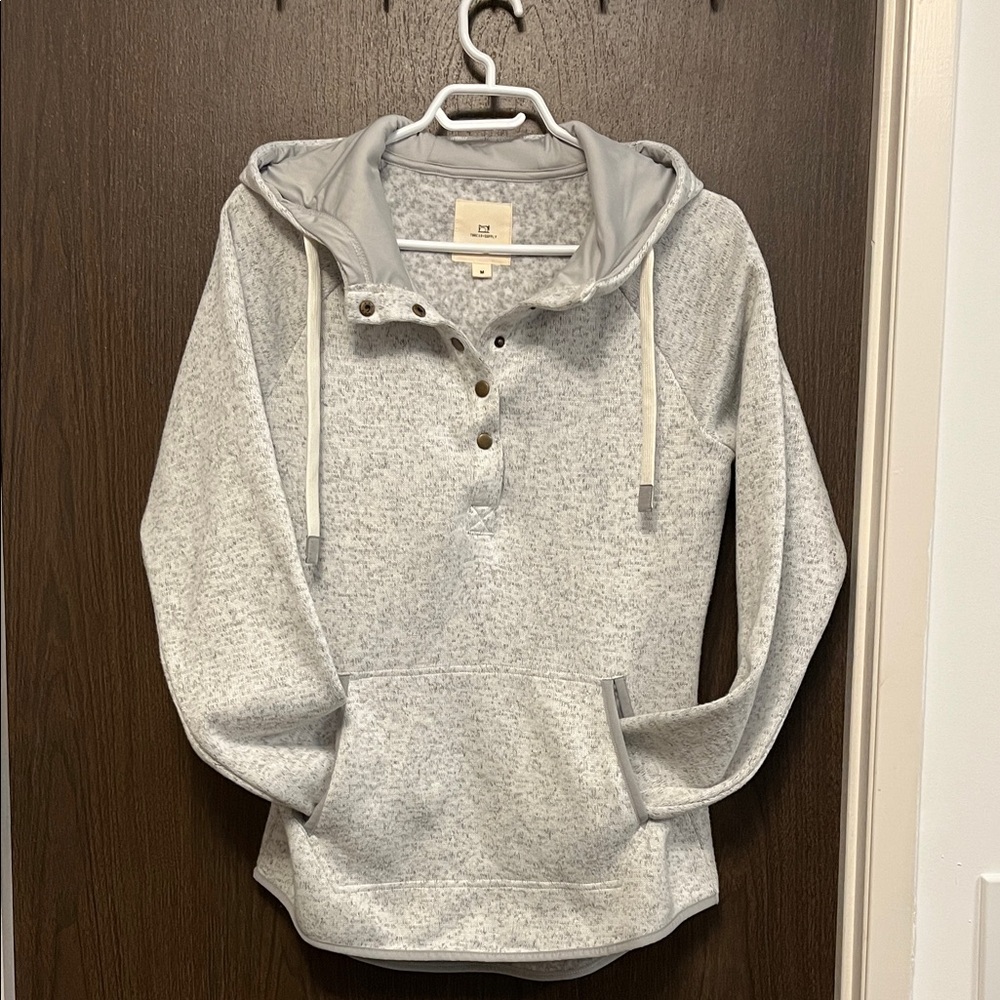NWOT Thread & Supply Heather Gray Hoodie Sweater